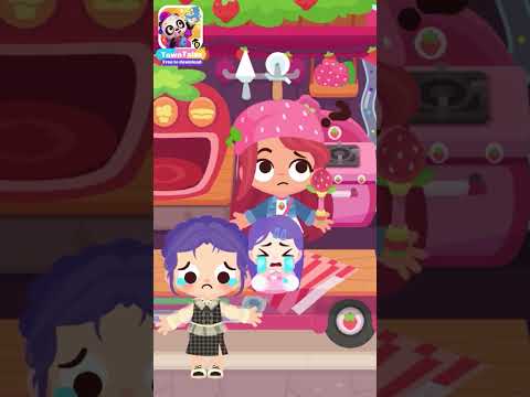good mom or bad dad? 😓 #towntales #drpanda #shorts #avatarworld #story