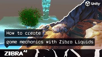 Zibra Liquids farming simulator demo tutorial. Creating gameplay with interactive liquid in Unity 3D