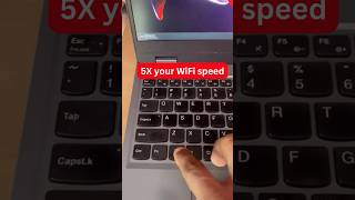 5X your WiFi speed in Windows 11 ⚡#computer #wifipassword #shorts  #viral