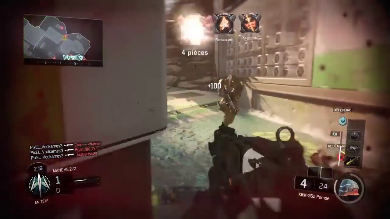 CALL OF DUTY BLACK OPS 3 6 FEED ON SCREEN !