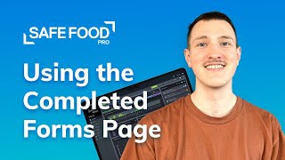 EXPORTING COMPLETED FORMS! | Safe Food Pro Tutorial #safefoodpro screenshot 4