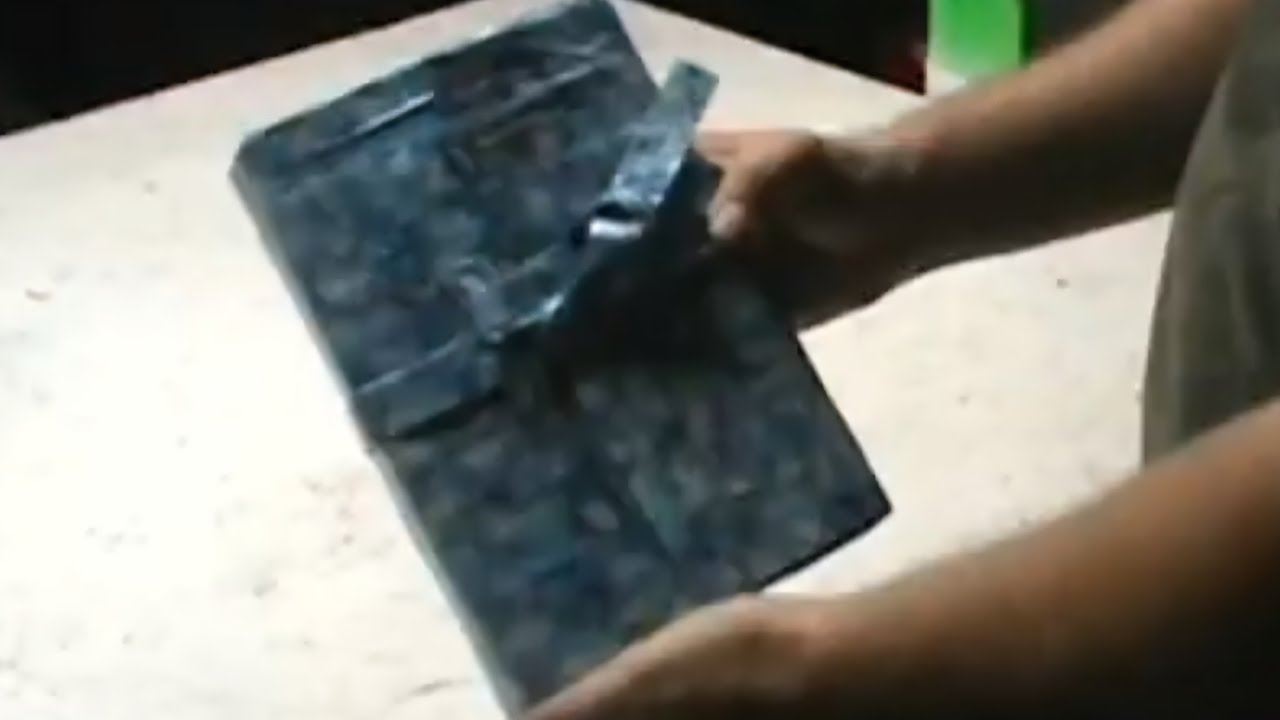 DIY DUCT TAPE JOURNAL WITH FOLDOUT PAGES!