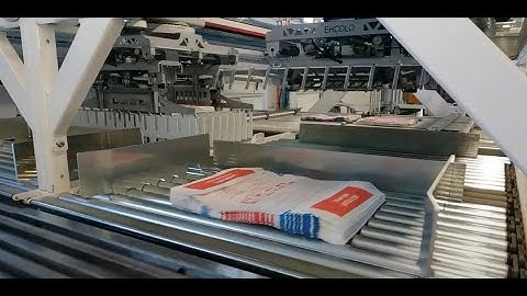 High level empty bag bundle palletiser PM 2400