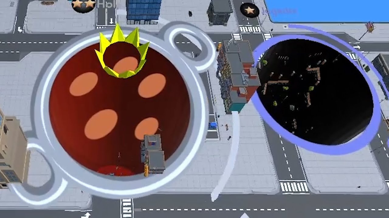Hole.io Map Control: 100.00% - Big Hole WORLD RECORD - YouTube