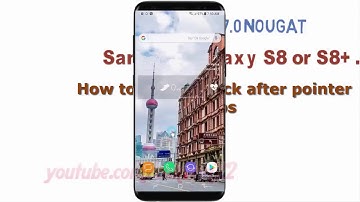 Android Nougat : How to Enable Click after pointer stops in Samsung Galaxy S8 or S8+