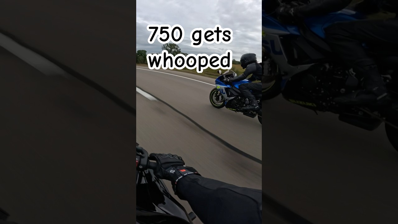 ZX6R Vs GSXR 750