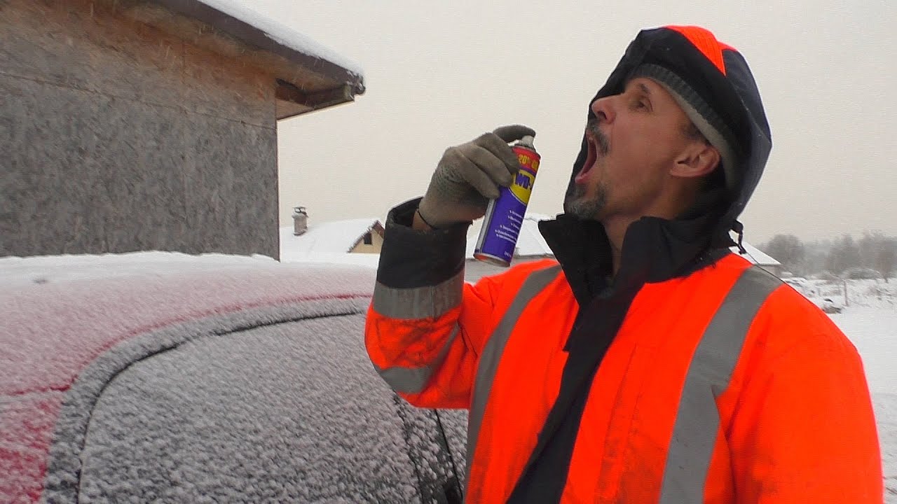 Зима - куём ножи, чиним дворники на Шкоде - YouTube