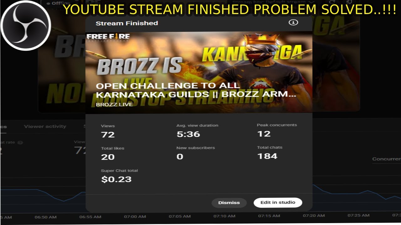 КАК ИСПРАВИТЬ ПРОБЛЕМУ С АВТОМАТИЧЕСКИМ ЗАВЕРШЕНИЕМ ТРАНСЛЯЦИИ | НЕ УДАЛОСЬ ПОДКЛЮЧИТЬСЯ К СЕРВЕР...