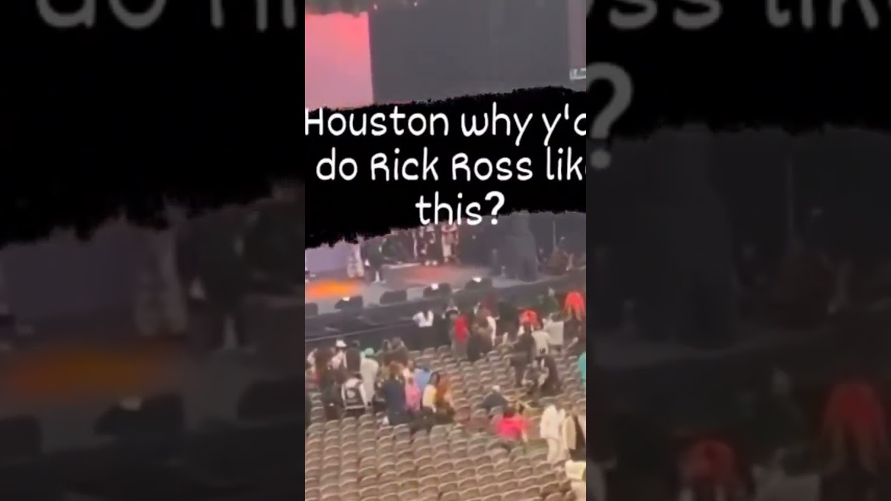 Fans walk out on Rick Ross in Houston 