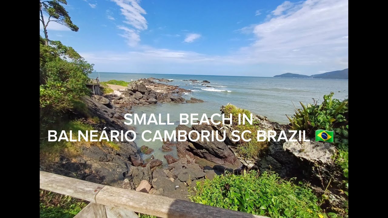 A SMALL BEACH IN BALNEÁRIO CAMBORIÚ SC 🇧🇷