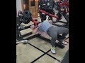 Flat chest press machine, great to get more ROM