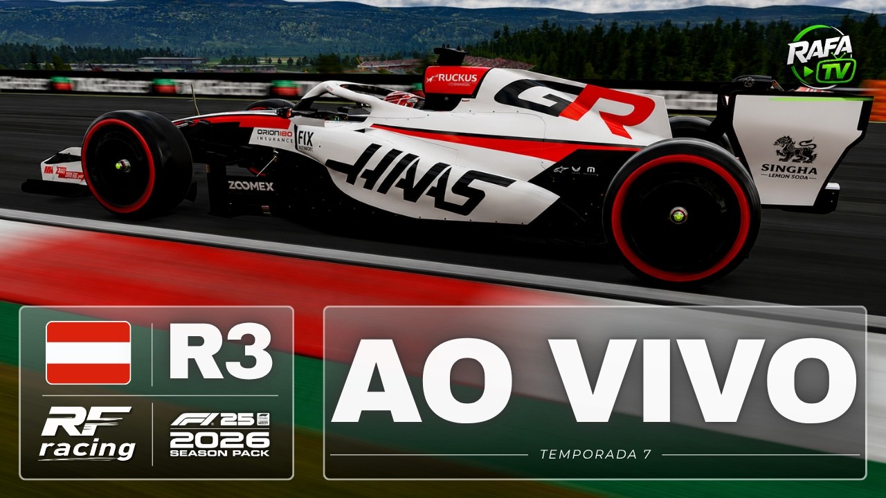 🔴 F1 26 - SÉRIE R3 – ÁUSTRIA 🇦🇹 | RETA FINAL RACING - ETAPA 08 - TEMPORADA 07