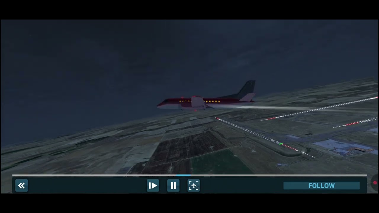 Flight Ted Striker Airlines SAAB 340         SIMPLE TAKEOFF  Denver  🛫   Milwaukee