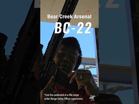 BC-22 last round hold open test with a CMMG mag #rimfire #pewpew
