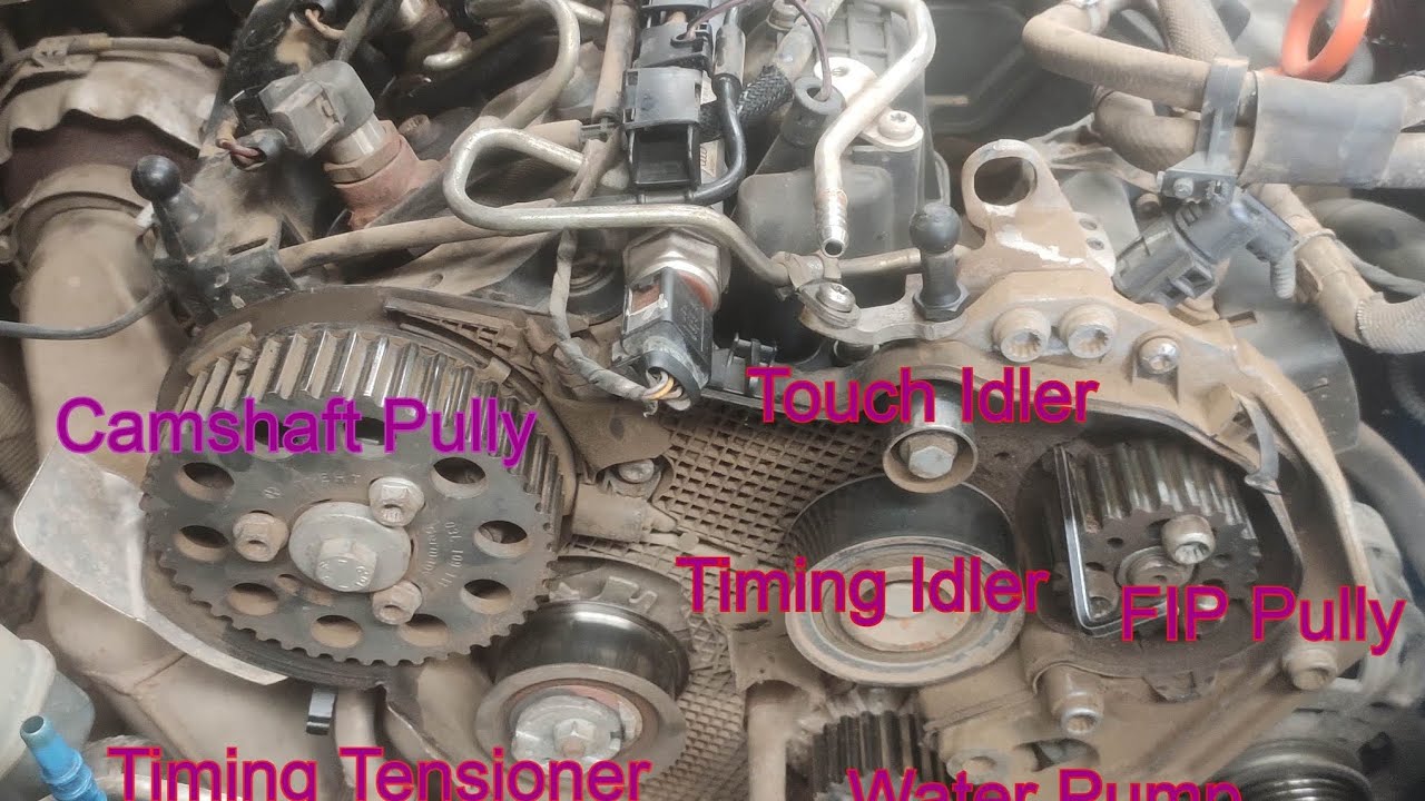 Volkswagen Polo/Vento Diesel Engine Timing mark