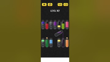 2022! Soda Sort Level 167 Walkthrough Solution Android/iOS