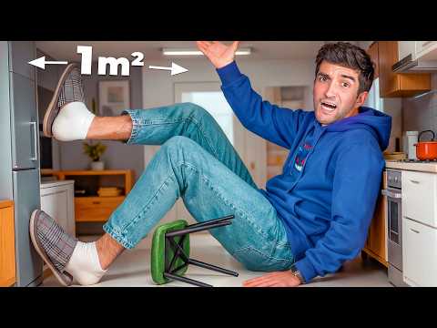 Am TRAIT 24 de ORE intr-o CASA de 1m²!