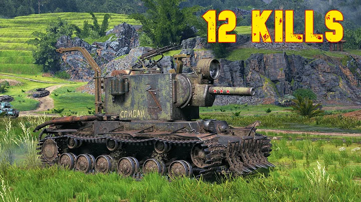 World of Tanks KV-2 - 13 Hits, 12 Kills.