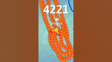 snake.io Best gameplay #snakeio #shorts