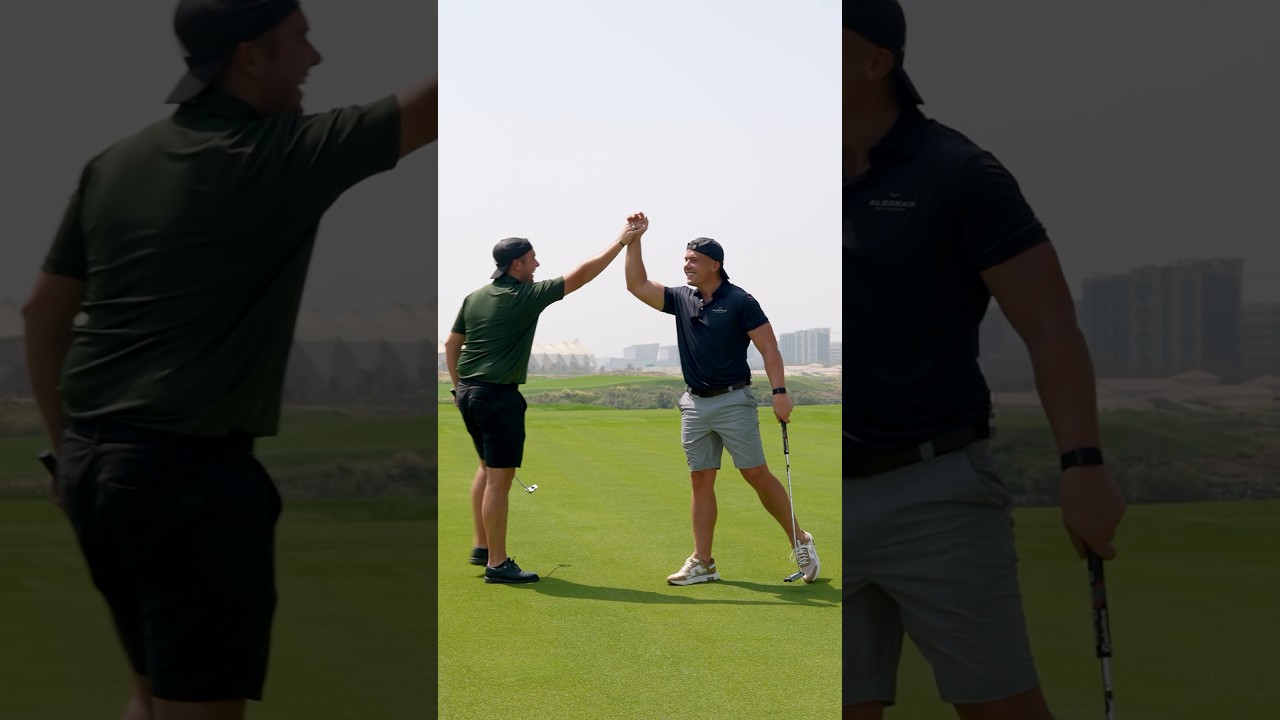 ⛳️Tomorrow at 3pm | Yas Links | Break 30 Challenge goes live! #DXBDuos #YasLinks #GolfDubai #GolfUAE