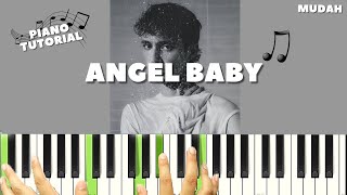 Angel Baby - Troye Sivan | PIANO Tutorial ( W/ Virtual Piano)