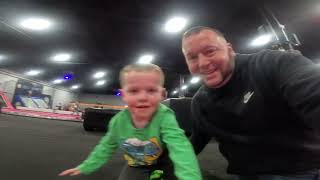 Bump Family goes to Defy Trampoline Park