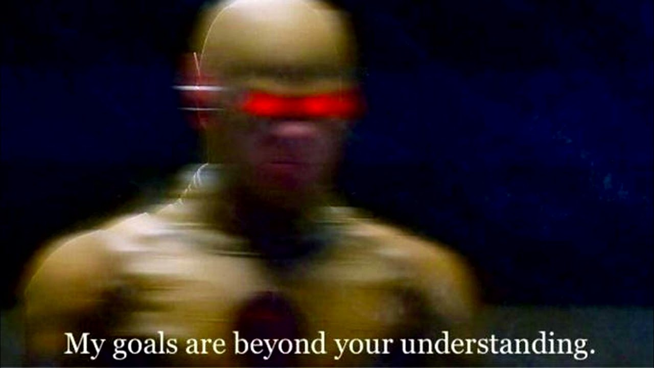 Мои цели выше твоего понимания.