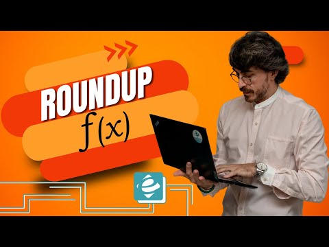 ROUNDUP ფუნქცია ექსელში