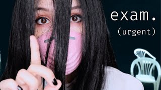 Asmr - Exam Vague Unsettling Clinical Exam Urgent Care Whispers Heavy Breathing 