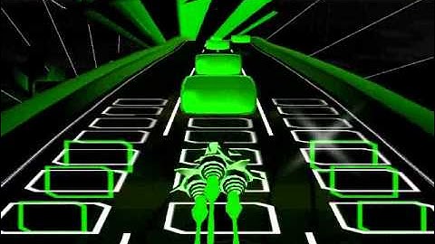 Grimbo plays Audiosurf - Bloc Party - Mercury