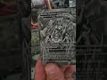 Today's Metal Engraved MTG Alter,  Kumoko as Shelob! #mtg #magicthegathering #soimaspidersowhat