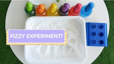 SENSORY ACTIVITY FOR TODDLERS | FIZZY EXPERIMENT ❤️ #toddleractivities #sensoryplay