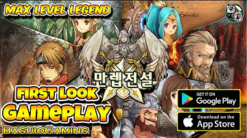 Max Level Legend(IDLE) Gameplay/First Look/New Mobile Game
