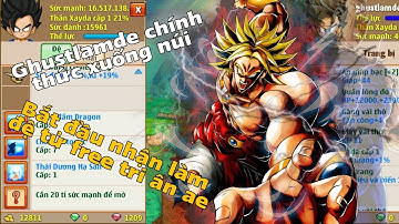 Ngọc Rồng Online - Hành trình úp acc làm đệ tử free tri ân anh em kênh Ghust tập 7 !