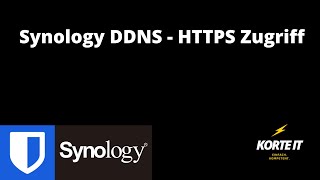 Synology DDNS - HTTPS Zugriff