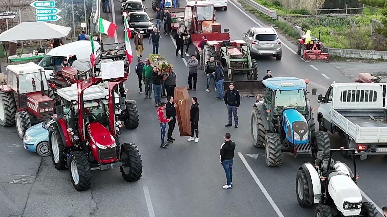 Protesta degli Agricoltori, sit-in anche ad Ardore e Bovalino
