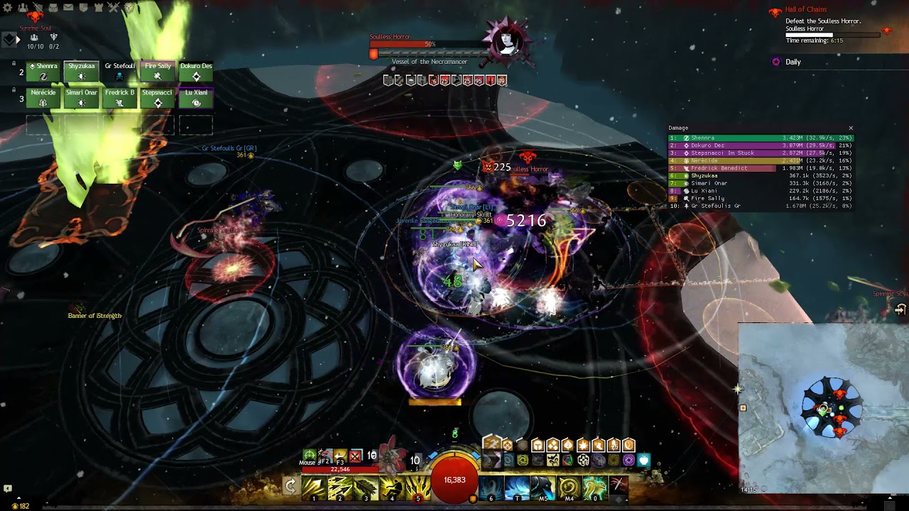 Guild Wars 2 Soulless Horror (Desmina) - Druid Push