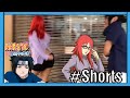 Karin Uses Leaf Village Secret Ninjutsu on Sasuke 🤣#shorts