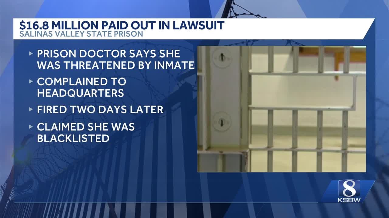Jury awards $16 million to psychologist in Salinas Valley State Prison case
