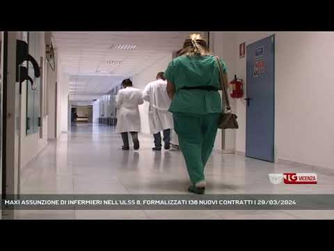 MAXI ASSUNZIONE DI INFERMIERI NELL'ULSS 8, FORMALIZZATI 138 NUOVI CONTRATTI | 29/03/2024