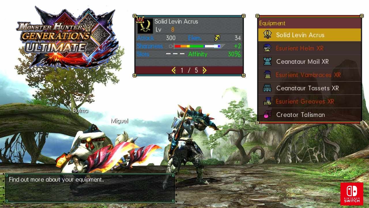 My favorite thunder dual blades in MHGU YouTube