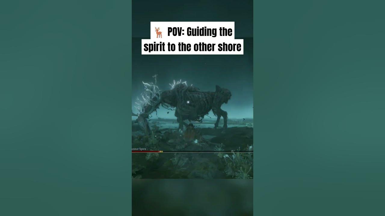 🦌 When the Ancestral Spirit Bows #eldenring #gaming #eldenringclips #sergiusiii #shorts
