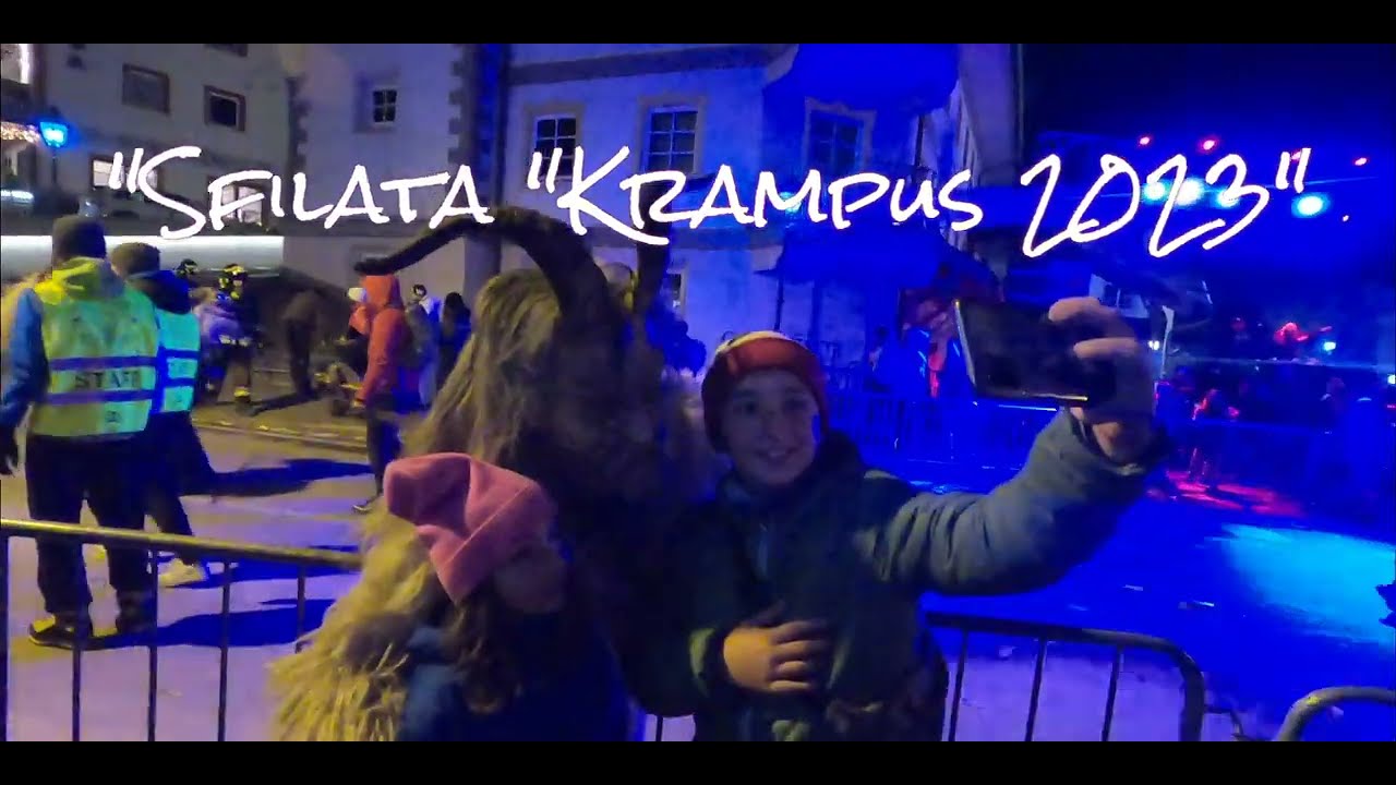 Krampus 2023 sfilata a Pozza di Fassa