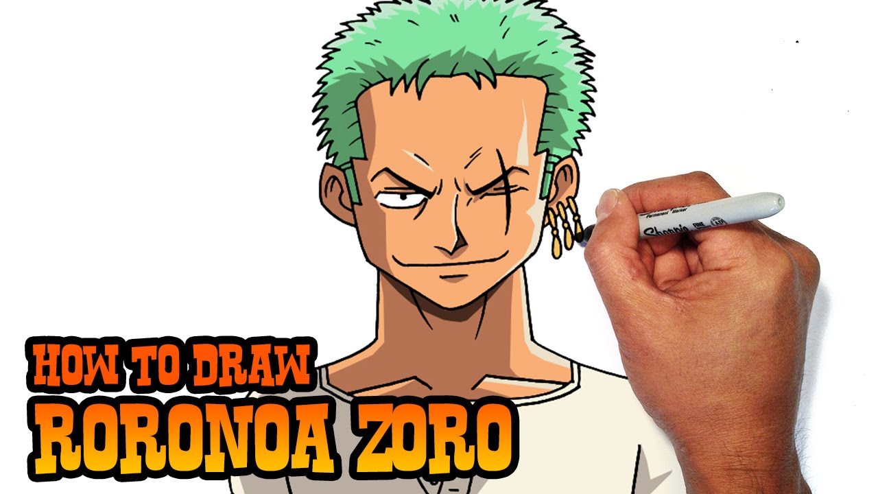 How To Draw Zoro One Piece Youtube