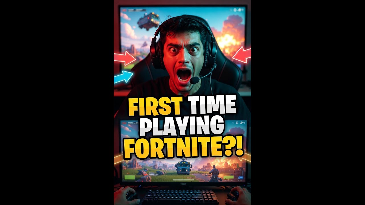 FIRST EVER FORTNITE GAME 🔥 Can I Win?!