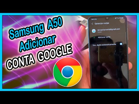 Como adicionar uma conta Google no Samsung A50