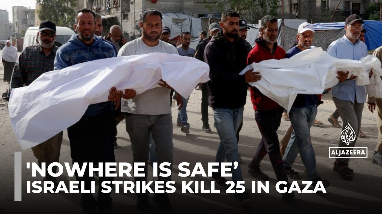 أسفرت غارات إسرائيلية عن مقتل 25 شخصاً في غزة، حيث استُهدفت المخيمات والأسواق مجدداً.