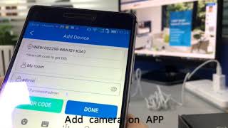 APP connection of protocol ODM k3 wide angle wireless IP camera screenshot 5