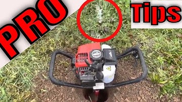 How to Keep your Layout Straight Digging Fence Post Holes