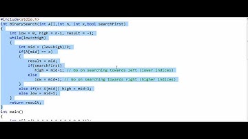 Count occurrences of a number in a sorted array with duplicates using Binary Search